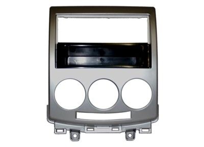1-DIN frame Mazda 5 05-11 zilverkleurig