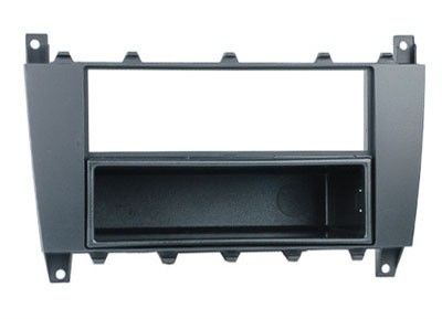 1-DIN frame Mercedes C-class 05-06  CLC 04-07 zwart