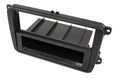 2-DIN frame Skoda  VW Golf 5-6  T5 08-15 met bakje  zwart