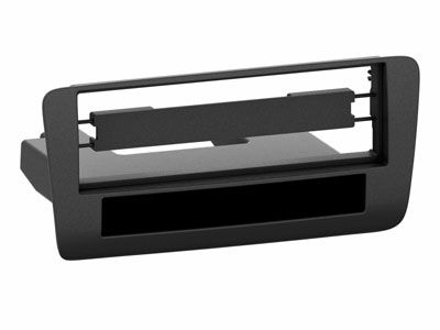 1-DIN frame Audi A1 10-19 met bakje  zwart