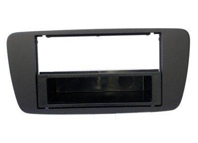 1-DIN frame Seat Ibiza 08-14 met bakje  antraciet