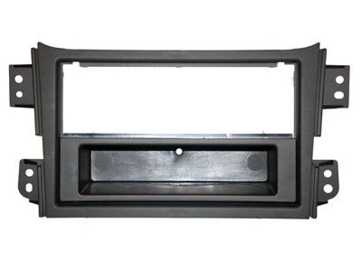 1-DIN frame Opel Agila 08-14  Suzuki Splash 08-14 zwart
