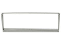 1-DIN frame Alfa 156 02-06 zilvergrijs