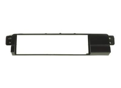 1-DIN frame BMW 3-serie (E46) 98-07 zwart glad oppervlak