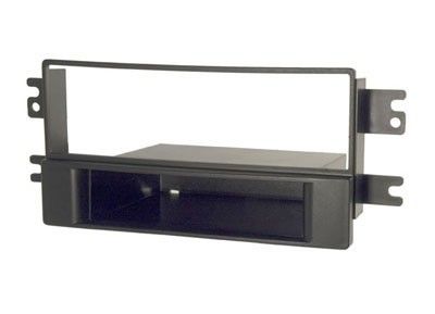 1-DIN frame Kia Cerato 04-06 met bakje  zwart