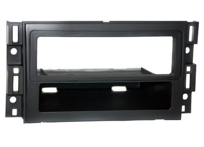 1-DIN frame Chevrolet  Buick  GMC  Hummer H2 07- zwart