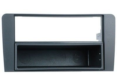 1-DIN frame Audi A3 03-12  A4 08-16 met bakje  zwart