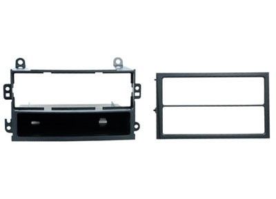 1-DIN frame Nissan 350Z 03-05 met bakje  zwart