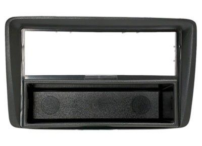 1-DIN frame Fiat Panda (Gingo) 03-11 grijs
