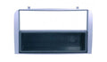 1-DIN frame Alfa 147 00-10  GT 07-11 zilverkleurig