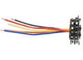 ISO Kabelboom  universeel  voeding zwarte conn. x 50 bulk