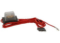 Geschakelde +12V van zekeringbox voor  ISO conn.