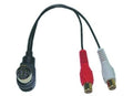 Radio-Adapt. AUX line out  Alpine 8 pin > RCA Female 96>