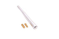 Telescoop M6>M5 & M6>M6  11 5cm alu-staal wit AM/FM