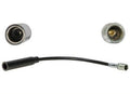 adapterkabel 20 cm DIN F - M10 x 0.75 M schroef 130/150 ohm