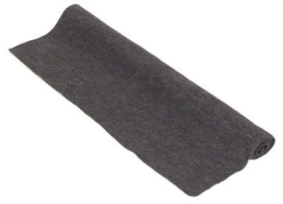 Akoest. stof  polyester 250gr/m² ANTHRACITE 150x70 cm
