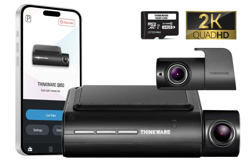 Thinkware Q850_2CH_64GB_Hardwire